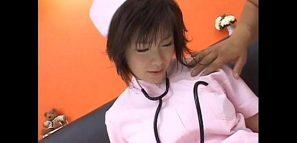  Kasumi Uehara nurse sucks and fucks boner